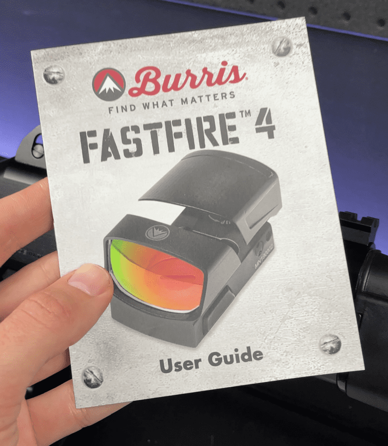 New FastFire 4 Red Dot From Burris
